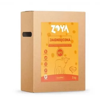 Suché krmivo pre psov ZOYA ColdPRO jahňacie 3 kg — kompletné krmivo pre dospelé psy vo forme krokiet, 26 % bielkovín, 9,5 % tuku