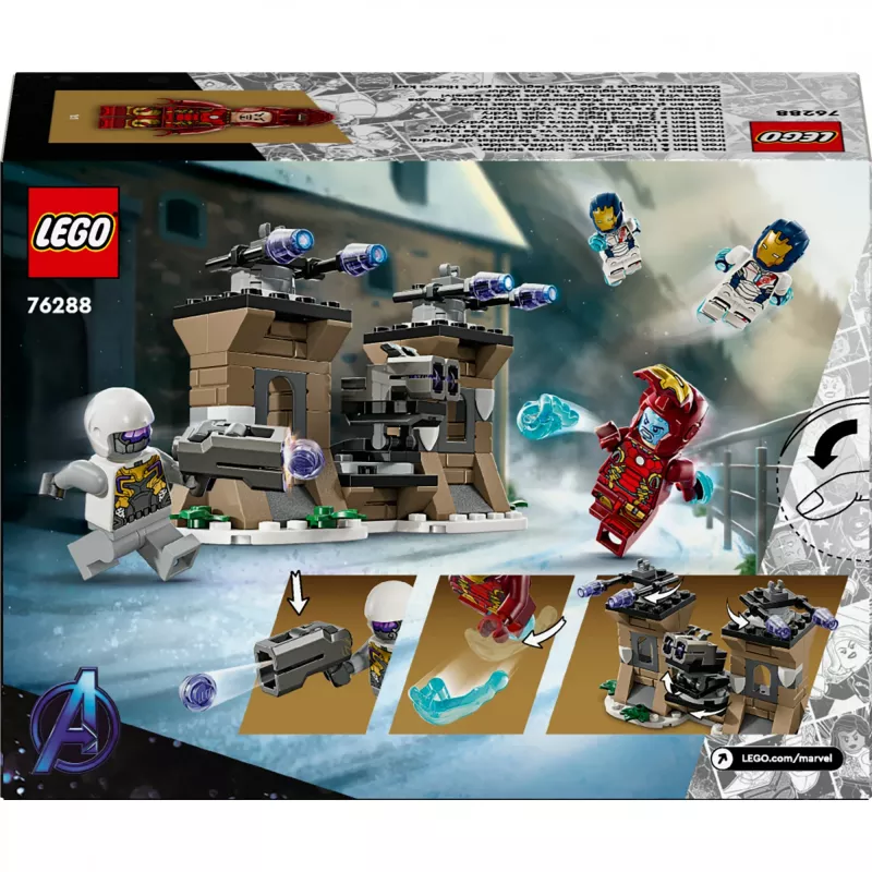 Stavebnica LEGO-Set 76288 Marvel Super Heroes Iron Man Iron Legion s HYDRA vojak minifigúrkou, stavebný model