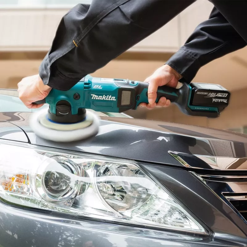 Makita DPO600Z akumulátorová leštička, 18 V, 150 mm
