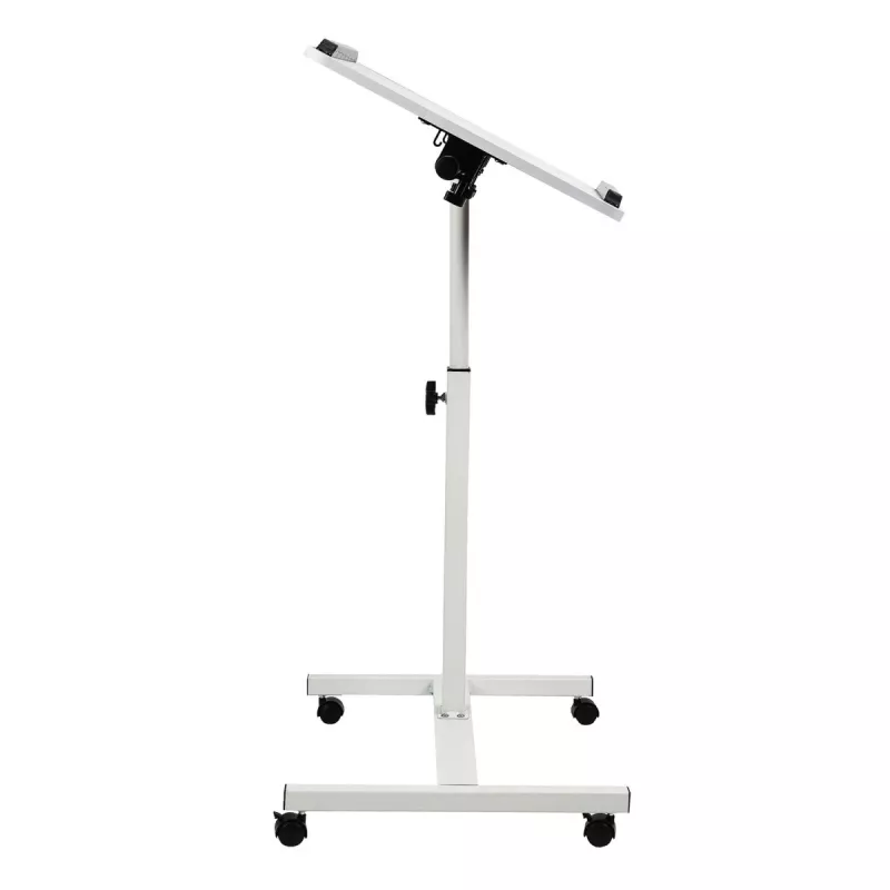 Maclean mobilný stojan na stôl/laptop, biely, nastavenie výšky 59-89 cm, max. 30 kg, MC-121 W
