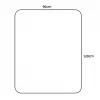 Ergo Office stolička o Swivel Mat, transparentná, 1200x900x2mm, ER-421
