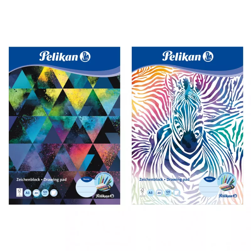 Kartón Pelikan 236799 20 listov 120 g/m² A3