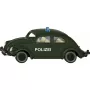 Odlievaný model policajného auta VW Chrobák od Usorteret Siku model SIE-30475011, mierka neuvedená, zberateľské hračkárske vozidlo