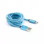 Sbox USB->Type C M/M 1,5m CTYPE-1.5BL modrá