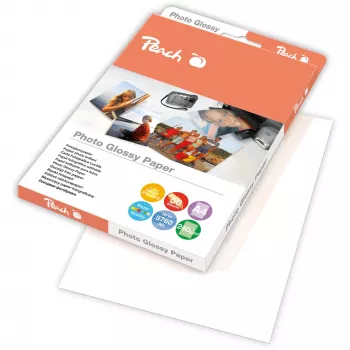 Peach PIP100-06 fotopapier A4 biely Gloss