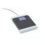 HID OMNIKEY 5022 CL (antracitová/sivá) - krátky 10 cm kábel - iba bezkontaktná (13,56 MHz) čítačka - kompatibilná s CCID - voliteľný držiak kariet a montážne príslušenstvo - MOQ 10 a násobky