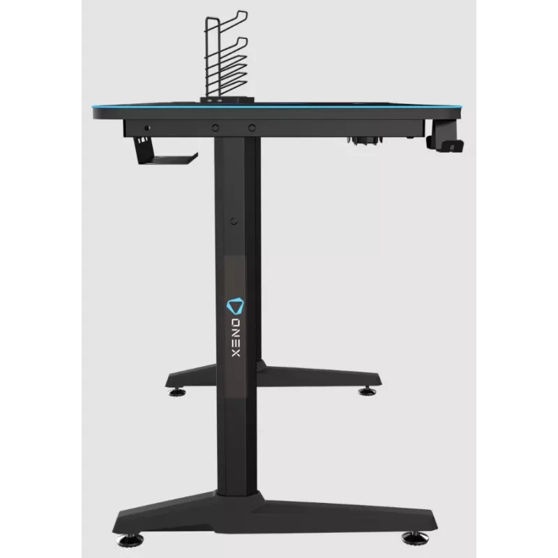 Herný stôl Onex GD1200H — 1200 mm doska s držiakom na nápoje a hákom na headset
