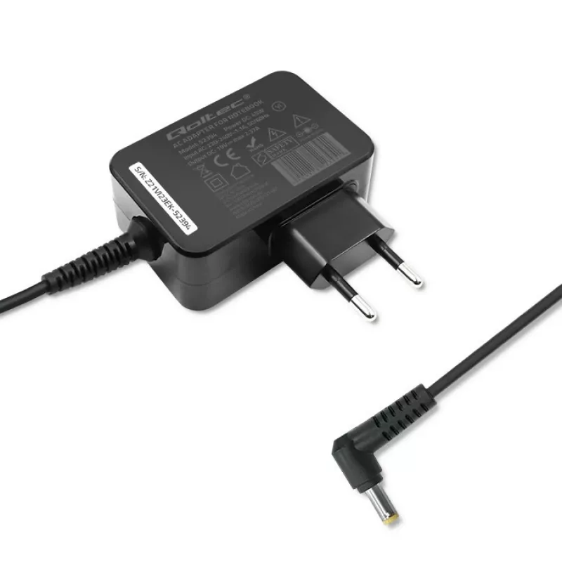Napájací zdroj QOLTEC 45W 19V 2,37A s konektorom 5,5x1,7 mm
