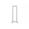 19-palcový otvorený rack LANBERG 42U, hĺbka 800 mm, šírka 600 mm, sivý