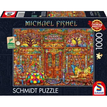 Michael Fishel: Glas-Menagerie, Puzzle 1000 dielikov