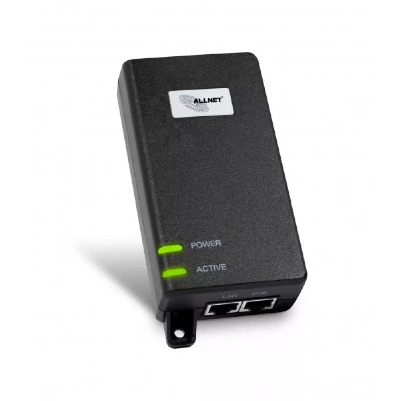 PoE injektor ALLNET ALL-PI102-BT60-5G 60W, plastové puzdro, Single-Port PoE++