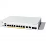 Cisco Catalyst 1300-8FP-2G – switch – L3 – managed – 8 x 10/100/1000 (PoE+) + 2 x Combo Gigabit SFP/RJ-45 – rack-mountable – PoE+ (120 W) (C1300-8FP-2G)