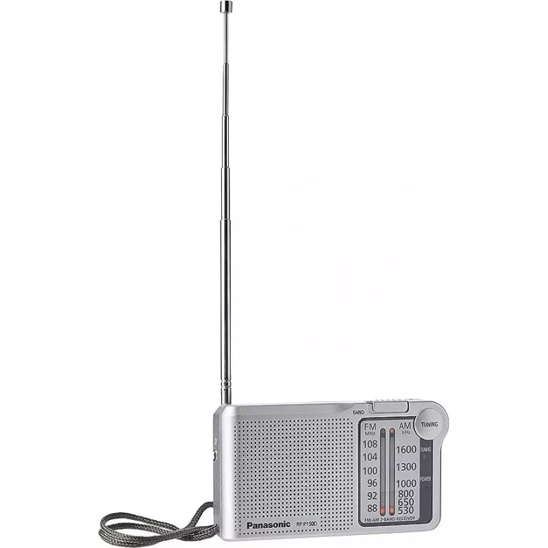 Panasonic RF-P150DEG prenosné analógové rádio strieborné