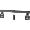 Pevný TV držiak na stenu WENTRONIC Goobay Ultraslim 70822 XL čierny pre ploché obrazovky