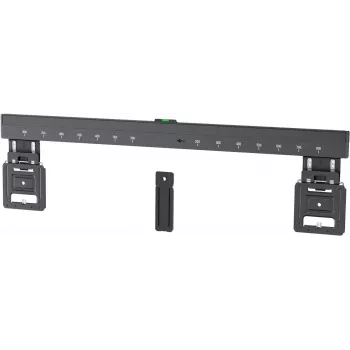 Pevný TV držiak na stenu WENTRONIC Goobay Ultraslim 70822 XL čierny pre ploché obrazovky