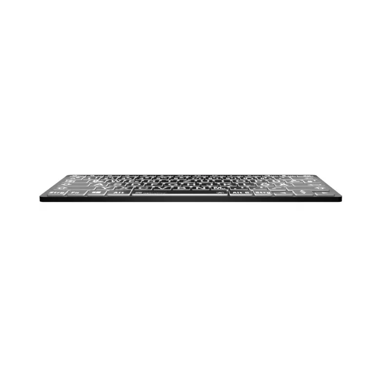 Logickeyboard Universal Bluetooth klávesnica LKB-LPWB-BTPC-DE QWERTZ nemecká čierna