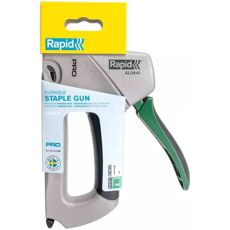 Sprejová pištoľ na sponky Rapid ALU840 6–14MM