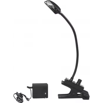 Pripínacia lampa EUROLITE 80702305 LED s nastaviteľnou svietivosťou, pripínacia konzola, EU zástrčka