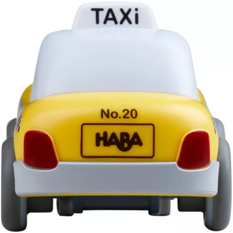 Kullerbu - taxi, hračkárske auto antracitová/biela (matná)