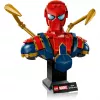 LEGO Marvel zberateľská busta Iron Spider-Man 76326, 379 dielov, 18+ výstavný model, 170×200×110 mm