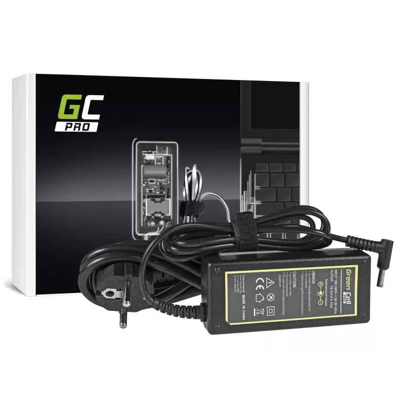 Green Cell AD49P napájací zdroj/nabíjačka pre interiér 65 W čierna