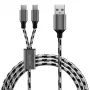 LogiLink CU0202 USB kábel USB 2.0 1,2 m USB A USB C/Micro-USB A sivý