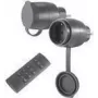 REV - Smartplug sada - mini - bezdrôtová - 433,05 - 434,79 MHz - čierna (0085600503)