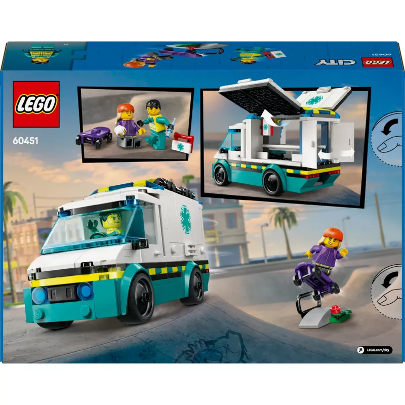 LEGO CITY 60451 Sanitka