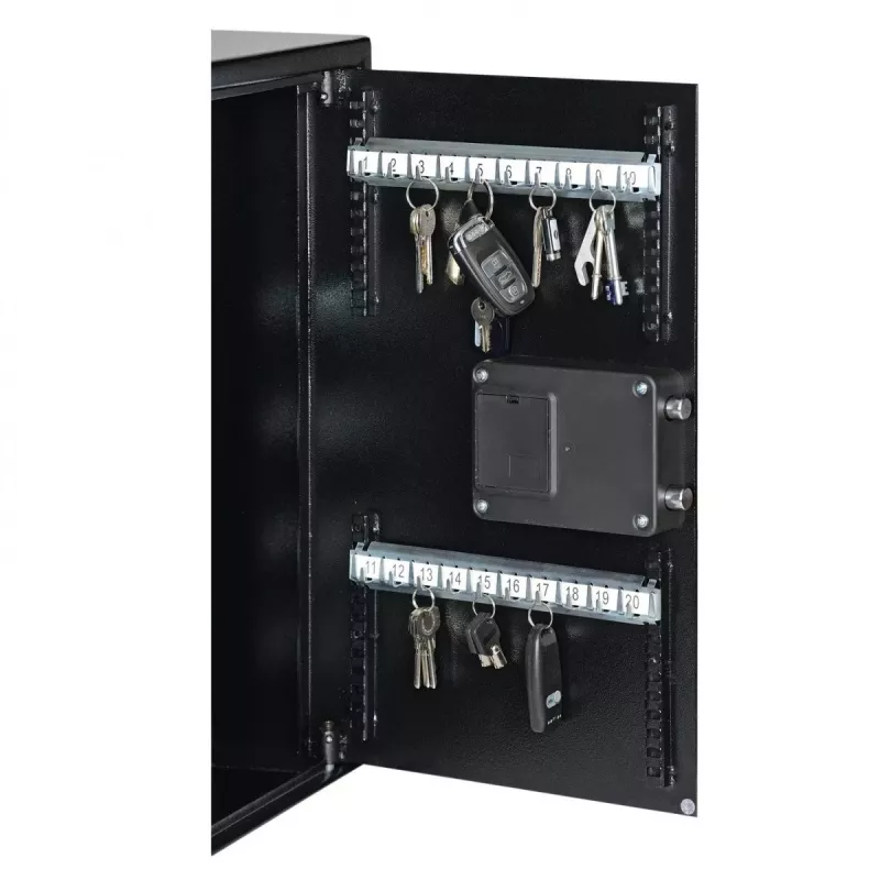 Nástenný trezor Yale YKB/550/DB1 elektronický zámok čierny 350x130x550mm
