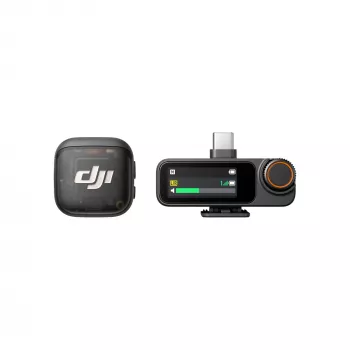 Mikrofónny systém DJI Camera Acc Mic 3 (1× vysielač + 1× prijímač)