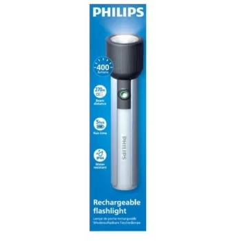 Baterka Philips nabíjateľná USB-C 400 lm 2000 mAh – prenosná LED svietidlo