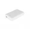 Prenosná powerbanka FIXED FIXZENM-6-WH — 6000 mAh, USB-C rýchle nabíjanie, biela