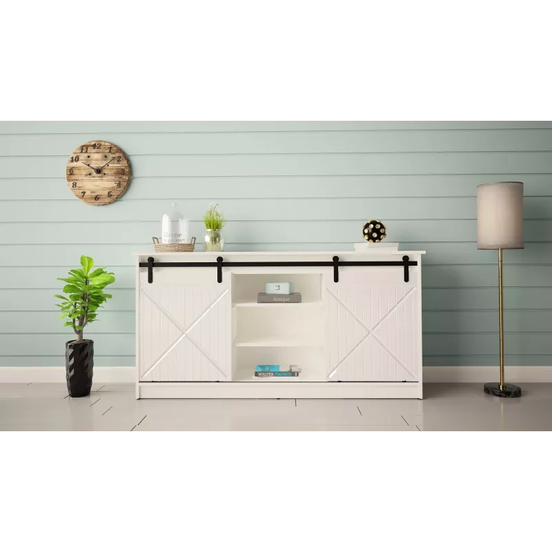 Komoda 160x80x35 GRANERO biela/lesklá biela