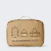 Taška The North Face Base Camp Voyager Duffel 42L - khaki/hnedá