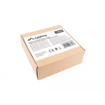 HDMI kábel Lanberg CA-HDMI-30FB-1000-BK 100m čierny