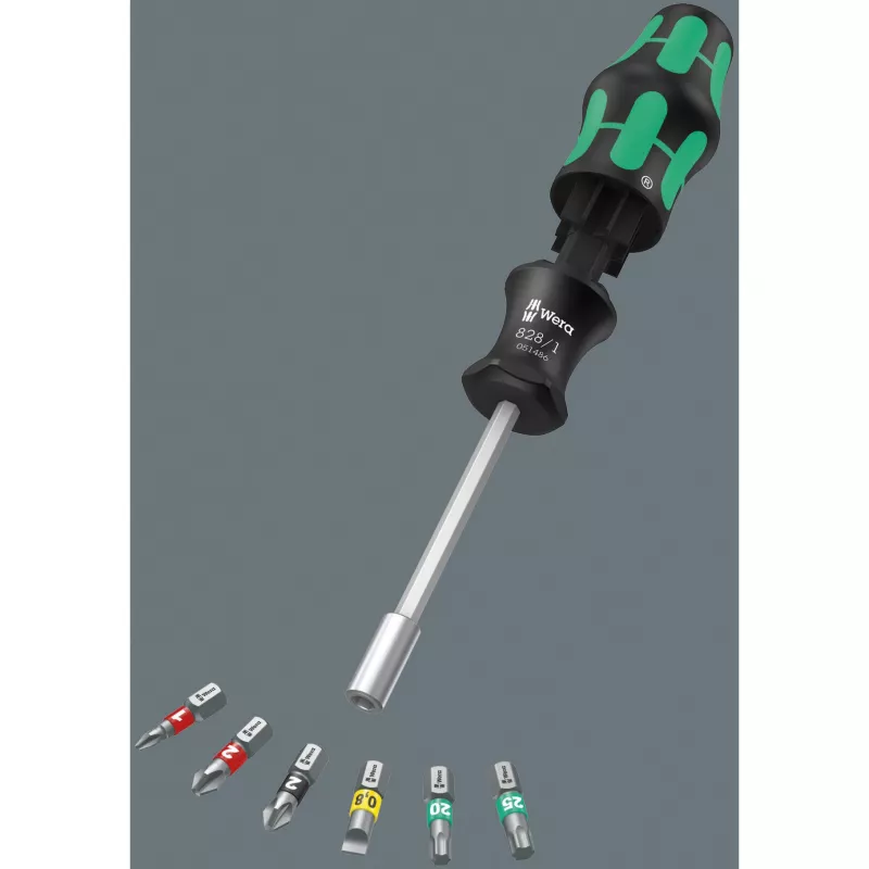 Wera Kraftform Kompakt 27 Set 1 sada skrutkovačov s ergonomickými rukoväťami a presnými hrotmi