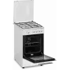 Simfer sporák 4401SGRBB typ varnej dosky plynová typ rúry plynová biela šírka 50 cm 49 l hĺbka 55 cm