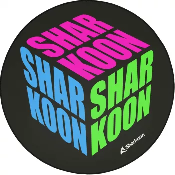 Podložka pod stoličku Sharkoon SKILLER SFM11 Cube modrá zelená ružová polyester 1200x1200x5mm