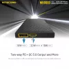 Prenosná powerbanka Nitecore NB10000 — 10000 mAh, USB‑A + USB‑C, 38 W celkový výstup, sivá