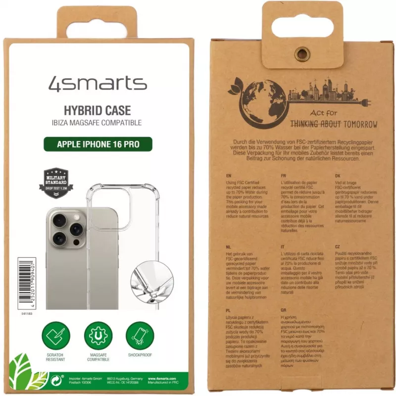 4smarts Hybrid Case Ibiza pre Apple iPhone 16 Pro