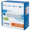 Manhattan 5-portový Gigabit Ethernet switch, veľkosť pre stôl, plast, IEEE 802.3az (Energy Efficient Ethernet), záruka tri roky, box