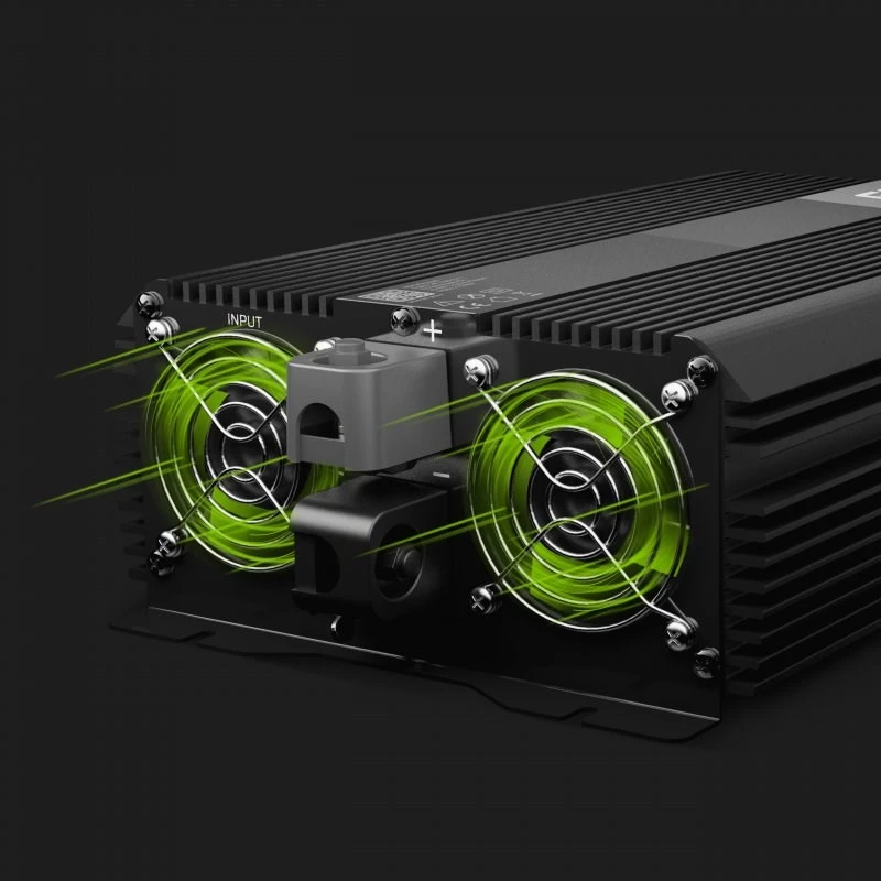 Green Cell menič napätia INVGC12 Auto 3000 W čierna