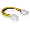 Kábel PCI Express Power 8pin EPS na 4pin ATX/P4 DeLOCK 82405