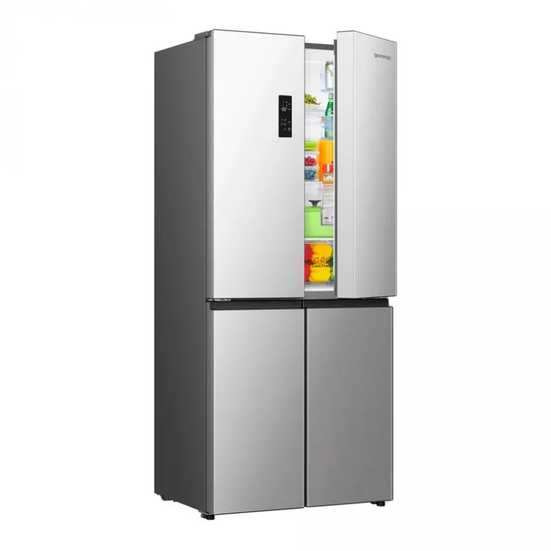 Gorenje HZSF46962 NRM819E61X G600, Sivá, Oceľ, Sklo, 460 L, SN-N, C