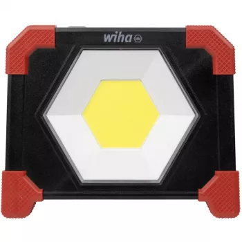 Wiha 45698 akumulátorové pracovné svietidlo, 30 W, čierna/červená
