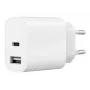 NABÍJAČKA USB UNIVERZÁLNA BIELA/2P TA-UC-2AC12-01 GEMBIRD