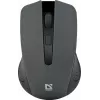 Bezdrôtová optická myš DEFENDER MM-935 RF, obojručná, 1600 DPI, sivá, USB prijímač, AAA batérie