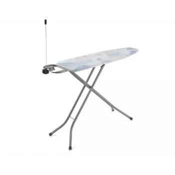 Žehliaca doska v plnej veľkosti VILEDA Bravo Plus 143032 — výškovo nastaviteľná 80–97 cm, žehliaca plocha 380×1200 mm, oceľová mriežková doska