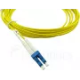 Kompatibilný Cisco CAB-SMF-ST-LC-5 BlueOptics duplexný optický patch kábel, LC-UPC/ST-PC béžový, 5 metrov, Singlemode, E9/125µm G.657.A1, vstupný útlm: pod