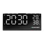 Budík CR10ALU FM PLL s integrovaným senzorom teploty a vlhkosti